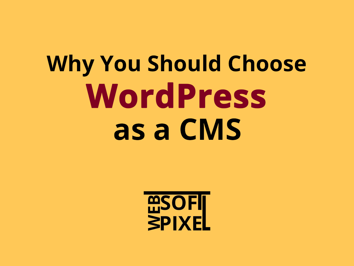 You are currently viewing Why Should You Choose WordPress As A CMS